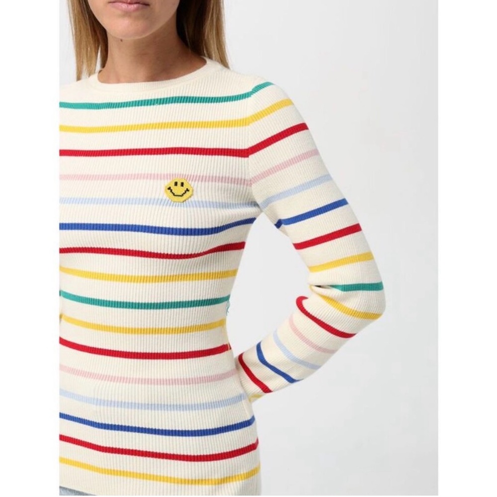 NWT $746 Joshua sanders Striped Multicolor Sweater